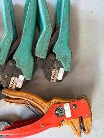 Pinze spellafili e crimpatrici