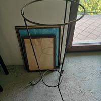 Porta fiori in ferro grezzo