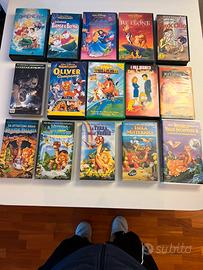 Videocassette Disney e Universal