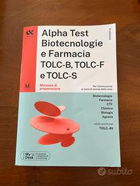 Alpha Test Biotecnologie e Farmacia TOLC- B, F e S
