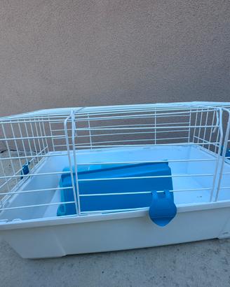 Gabbietta coniglio toy più trasportino