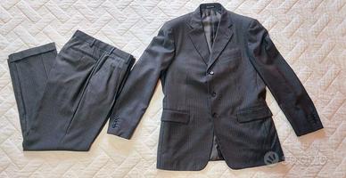 "Abito Pal Zileri Sartoriale Grigio Gessato Italy