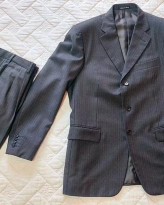 "Abito Pal Zileri Sartoriale Grigio Gessato Italy