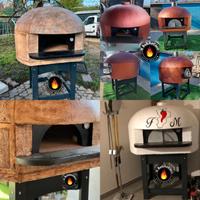 Forno pizza a legna  100 cm interno. per esterno 