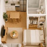 Grazioso monolocale arredato a Bisuschio