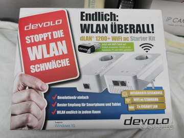 Powerline Devolo dLAN 1200 + WiFi ac starter kit