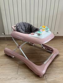 Girello bambina Costway rosa
