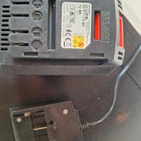 batteria e caricabatteria rasaerba gude