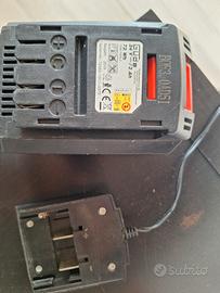 batteria e caricabatteria rasaerba gude