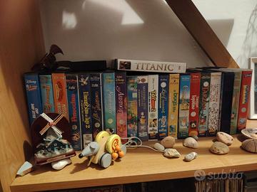 cassette vhs Walt Disney e altre