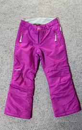 Pantaloni sci/snowboard bambina 10 anni (140 cm)