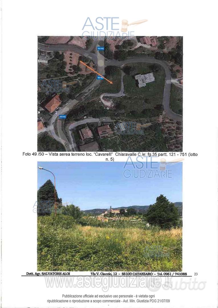 Terreno Residenziale Chiaravalle Centrale - Vista 2