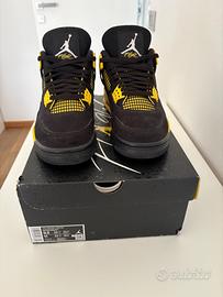 Jordan 4 yellow thunder taglia 43