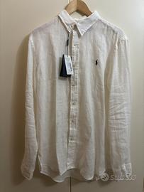 Camicia Lino Ralph Lauren (Taglia L Nuova)