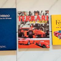 3 Libri Alfa Romeo, Ferrari + Calendario esercito