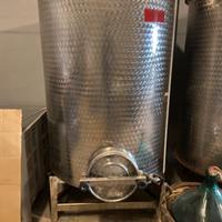 Vasche vino acciaio inox