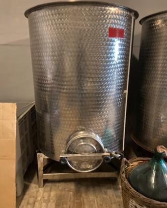 Vasche vino acciaio inox