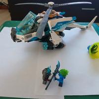 lego ninjago elicottero del ninja di ghiaccio 