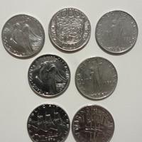 Monete 100lire Città del Vaticano e San Marino