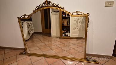 Specchiera vintage anni '60 con cornice