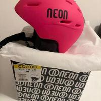 Casco sci Neon