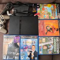 Ps2 Slim + 5 giochi