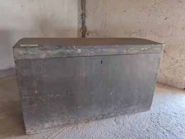 Baule cassapanca in legno