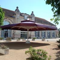 Ombrellone gigante / gazebo  100 mq