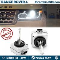 Lampadine Bi Xenon D3S per RANGE ROVER 4 6000K 35W