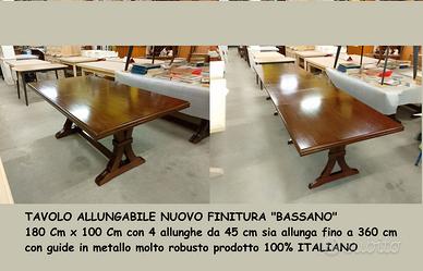 Tavolo Allungabile NUOVO Finitura "Bassano"