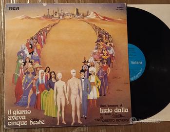 Lucio Dalla Il Giorno Aveva Cinque Teste Vinile 73