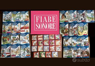 Fiabe Sonore Fabbri 25 libri +19 CD A Mille ce n’è