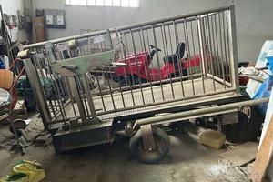 Peso per animali carrellato portata 15 qli