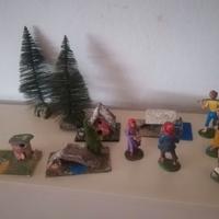 componenti presepe vintage
