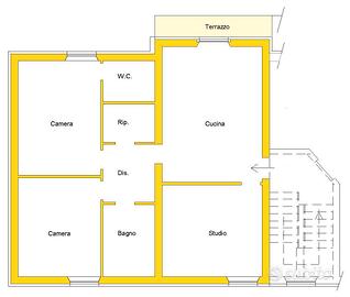 Elegante Quadrilocale Indipendente due bagni