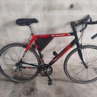 bici da corsa alluminio 