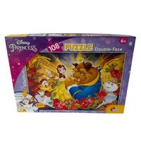 Puzzle Double-Face Disney Princess - 108 pezzi