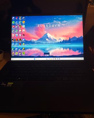 ASUS ROG Zephyrus 2022-i9 12900H-RTX 3070 - 1TB
