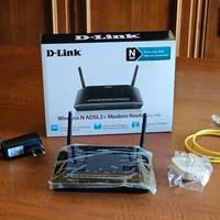 D-LINK WIRELESS N300 ADSL 2 + MODEM ROUTER DSL- 27