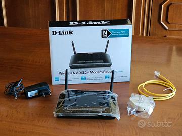 D-LINK WIRELESS N300 ADSL 2 + MODEM ROUTER DSL- 27