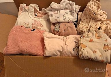 abbigliamento bimba da 1 a 6 mesi 