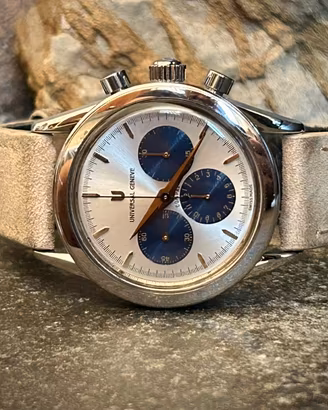 Universal Geneve Compax Manuale 884.480 full set