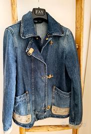 Fay mini 3 ganci in denim