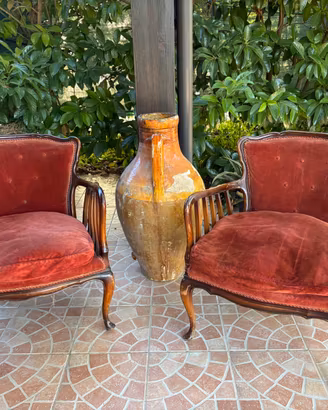 SCONTO Coppia poltroncine liberty italiano