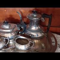 set da te in argento sterling