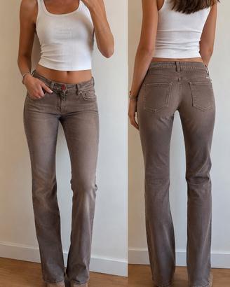 Jeans donna Cycle marrone chiaro nuovi  cartellino