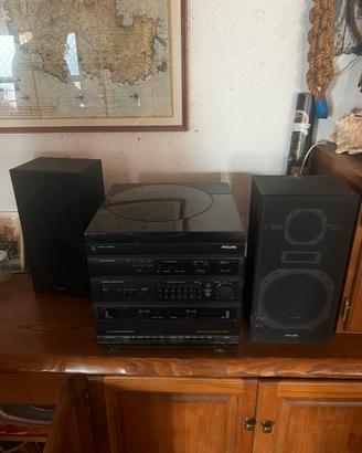 Stereo radio cassette e vinili