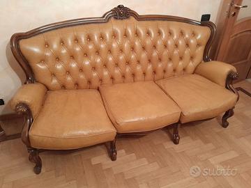 Divano e due poltrone Luigi XV