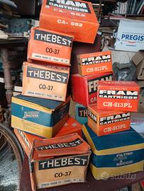 Lotto di 14 filtri auto d'epoca Lancia Giulietta