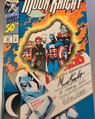 Marc Spector: Moon Knight #50 Marvel May 1993 